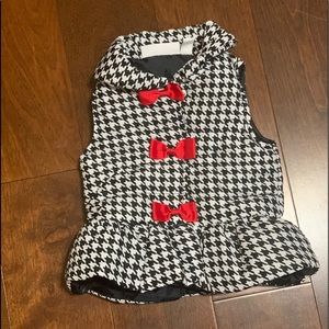 Houndstooth Vest 6/9M